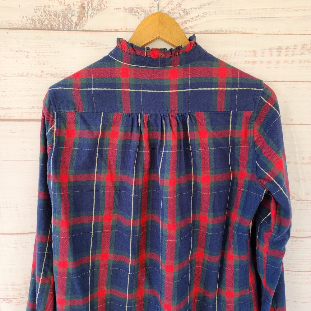 Trovata Birds of Paradis Plaid Flannel Shirt - Picture 5 of 15